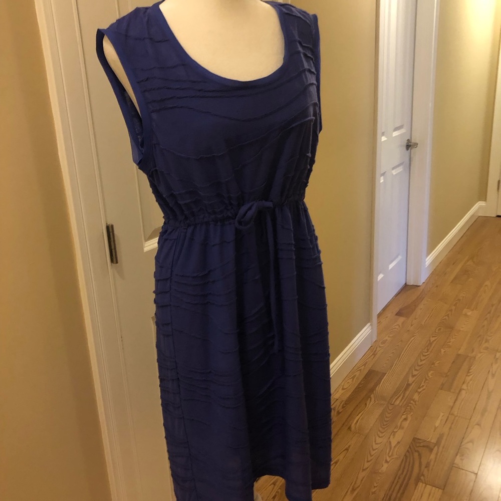 Blue summer dress